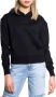 Calvin Klein Jeans Zwarte gebreide trui met capuchon voor dames Black Dames - Thumbnail 1