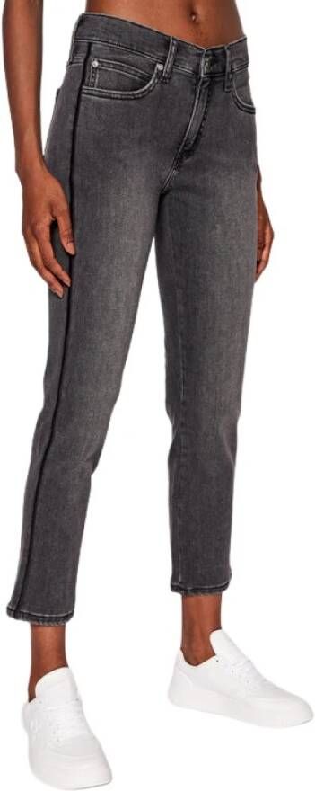 Calvin Klein Slim Fit Skinny Jeans Gray Dames
