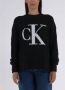 Calvin Klein Jeans Loose fit gebreide pullover van katoen met labeldetail - Thumbnail 14