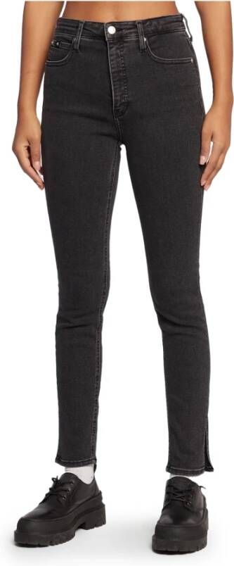 Calvin Klein Jeans High Rise Skinny J20J2202101by Zwart Dames