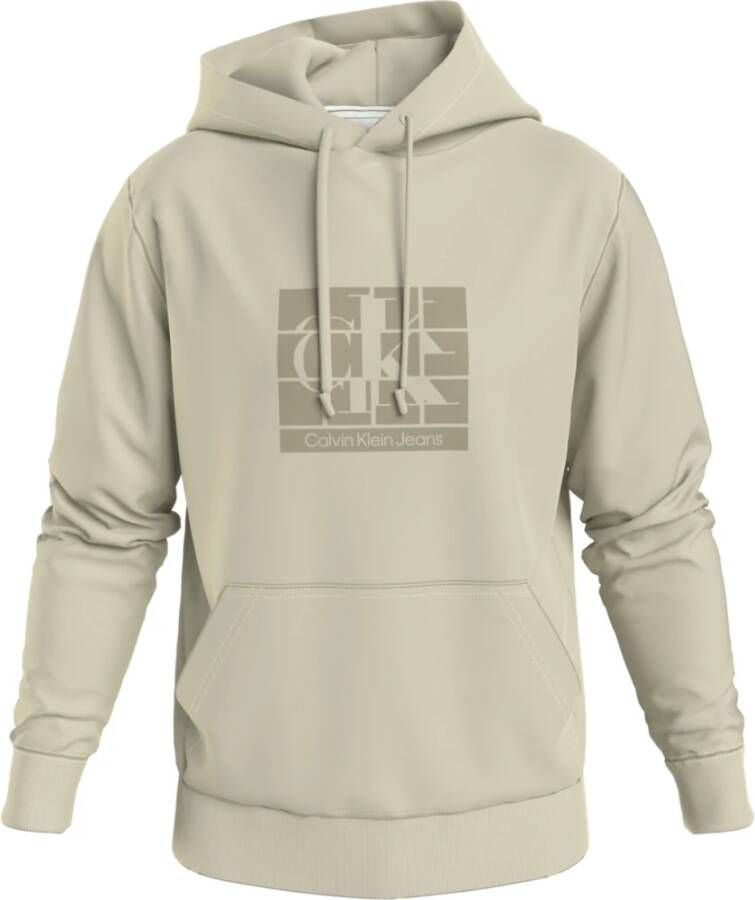 Calvin Klein Jeans Hoodies Beige Heren