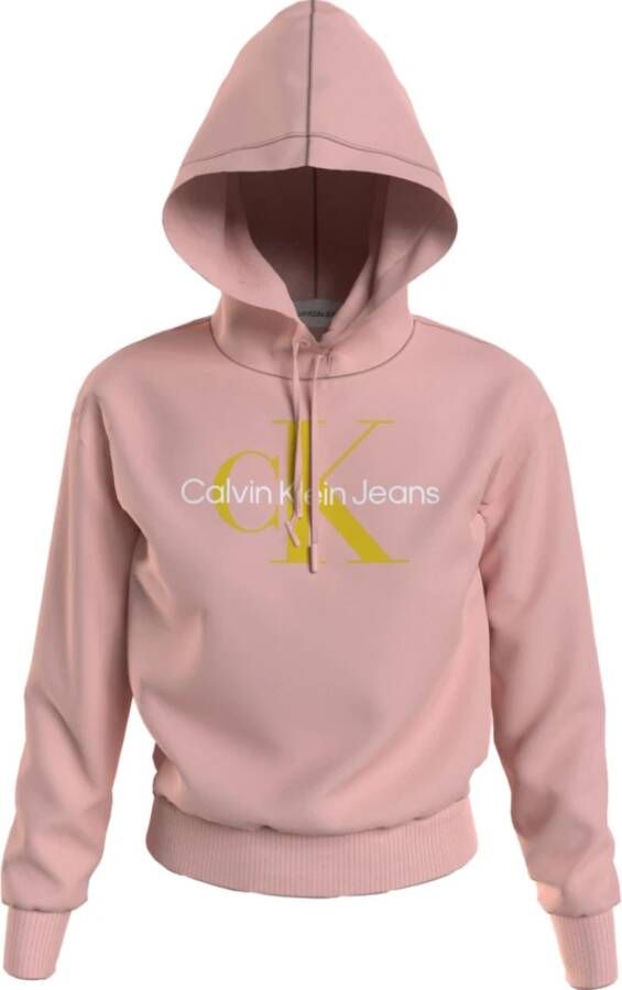 Calvin Klein Logo sweatshirt Roze Dames