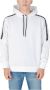 Calvin Klein Witte hoodie met logo tape White Heren - Thumbnail 4