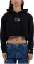 Calvin Klein Jeans Zwarte hoodie met lange mouwen Black Dames - Thumbnail 1
