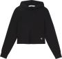 Calvin Klein Zwarte katoenen trui met capuchon en logo Zwart Heren - Thumbnail 8