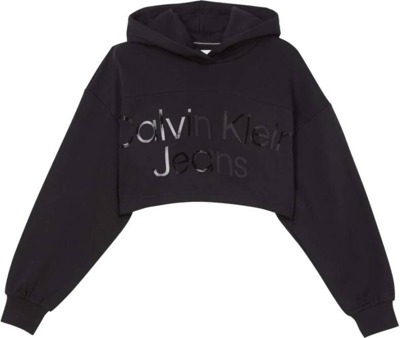 Calvin Klein Sweaters Black Zwart Dames
