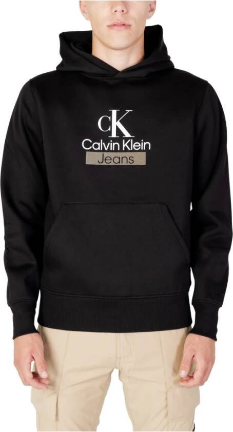 Calvin Klein Jeans Hoodies Zwart Heren