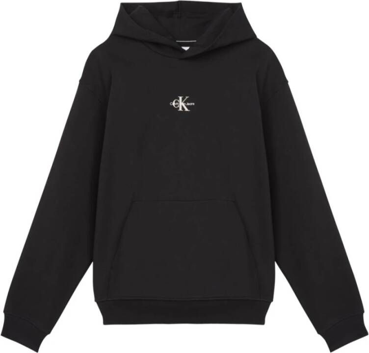 Calvin Klein Hoodie MICRO MONOLOGO HOODIE met biologisch katoengehalte (1-delig) - Foto 5