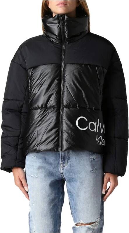 Calvin Klein Jeans jas zwart Black Dames