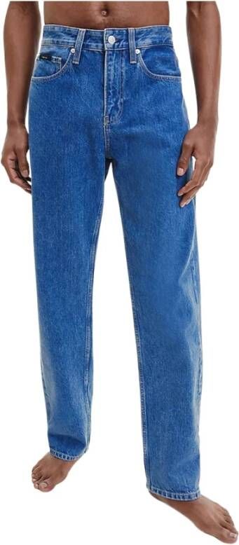 Calvin Klein Klassieke Straight Denim Jeans Blue Heren
