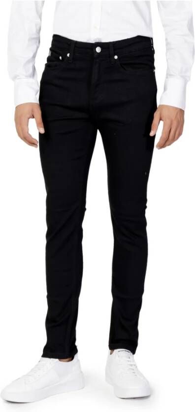 Calvin Klein Jeans Men& Jeans In Black Zwart Heren