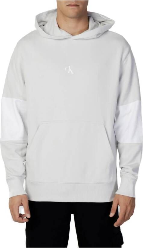 Calvin Klein Jeans Men& Sweatshirt Grijs Heren