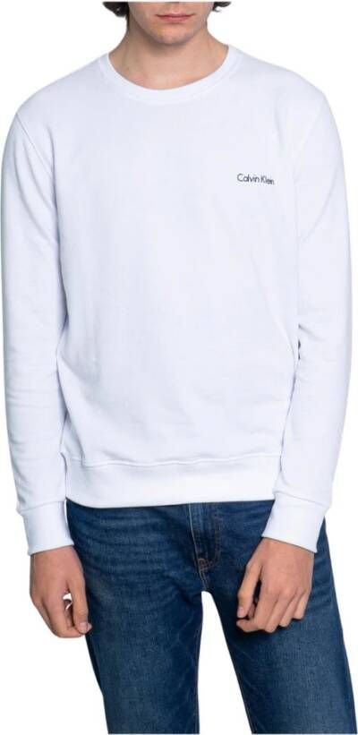 Calvin Klein Jeans Men& Sweatshirt Wit Heren