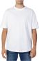 Calvin Klein Jeans Witte Katoenen T-shirt voor Heren White Heren - Thumbnail 1