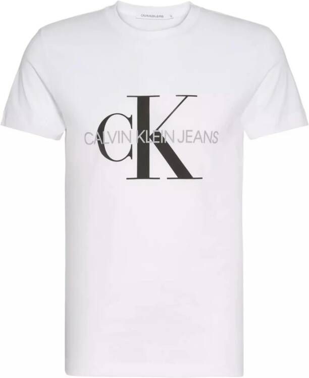 Calvin Klein Jeans Men T-shirt Wit Heren