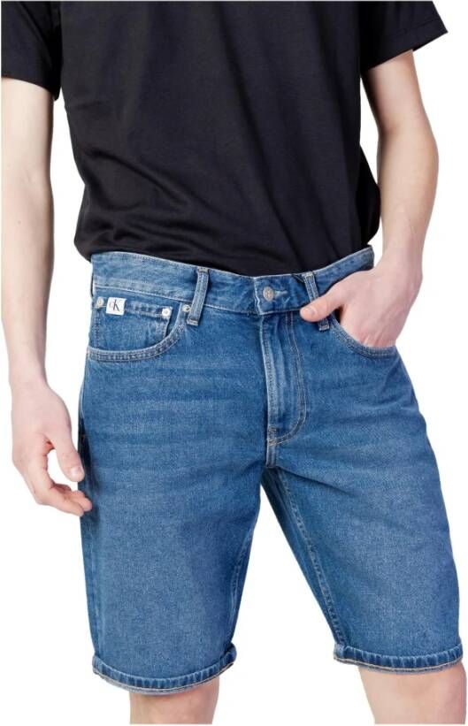 Calvin Klein Jeans Men's Shorts Blauw Heren