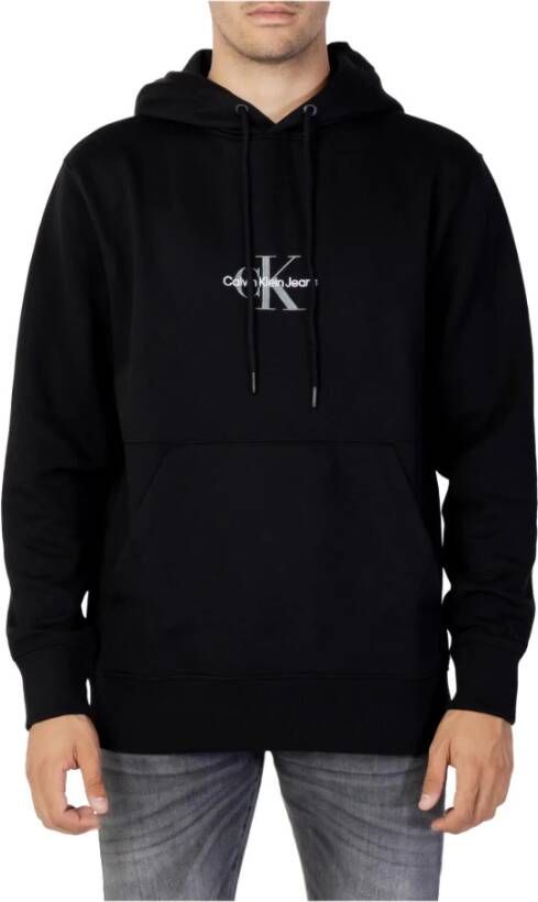 Calvin Klein Jeans Men's Sweatshirt Zwart Heren