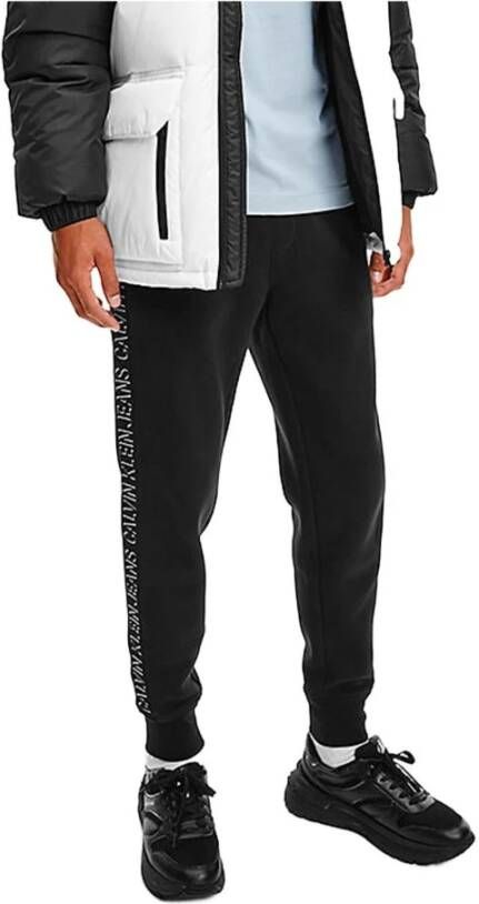 Calvin Klein Jeans Calvin Klein Black Men& Trousers Zwart Heren
