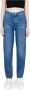 Calvin Klein Jeans Lichtblauwe Jeans met Zijrits Blue Dames - Thumbnail 1