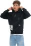 Calvin Klein Geborstelde Katoenen Sweater met Capuchon Black Heren - Thumbnail 6