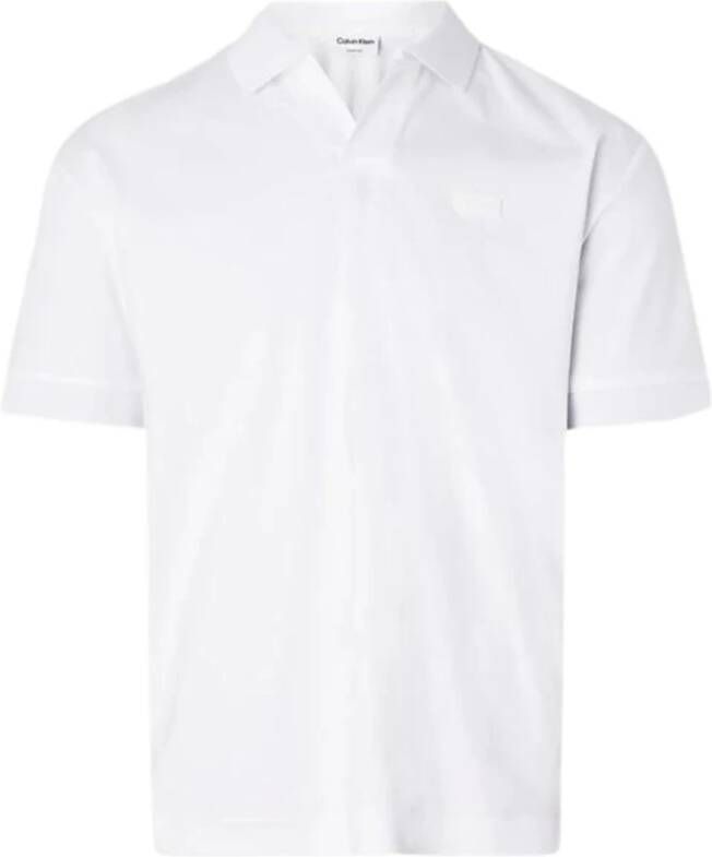 Calvin Klein Witte T-shirts en Polos voor Heren White Heren