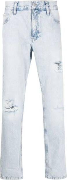 Calvin Klein Jeans Rechte jeans Blauw Heren