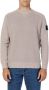 Calvin Klein Jeans Beige Katoenen Gebreide Kleding Lange Mouwen Ronde Hals Beige Heren - Thumbnail 8