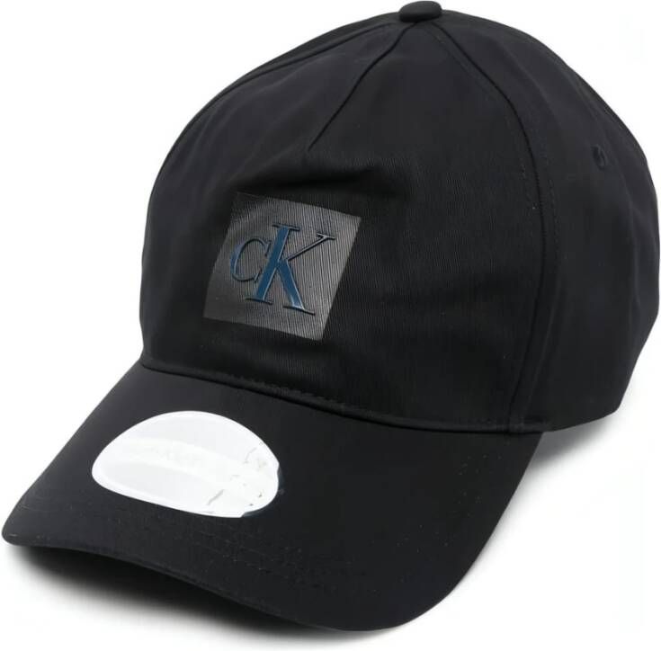 Calvin Klein Jeans sculpted cap twill Zwart Dames
