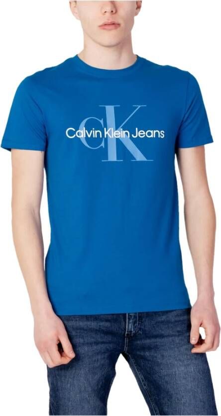 Calvin Klein Jeans Seizoensgebonden monoloog TE J30J320806C3B Blauw Heren