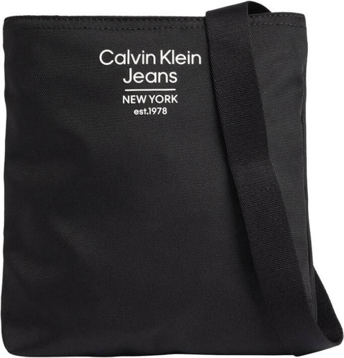 Calvin Klein Jeans Schoudertas met labelprint