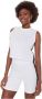 Calvin Klein Jeans Sleeveless Tops Wit Dames - Thumbnail 3