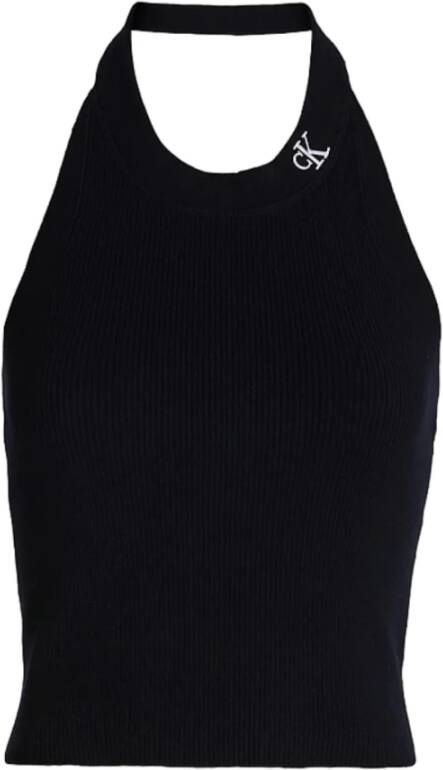 Calvin Klein Jeans Sleeveless Tops Zwart Dames