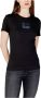 Calvin Klein Jeans Zwart Print T-shirt voor vrouwen Black Dames - Thumbnail 4