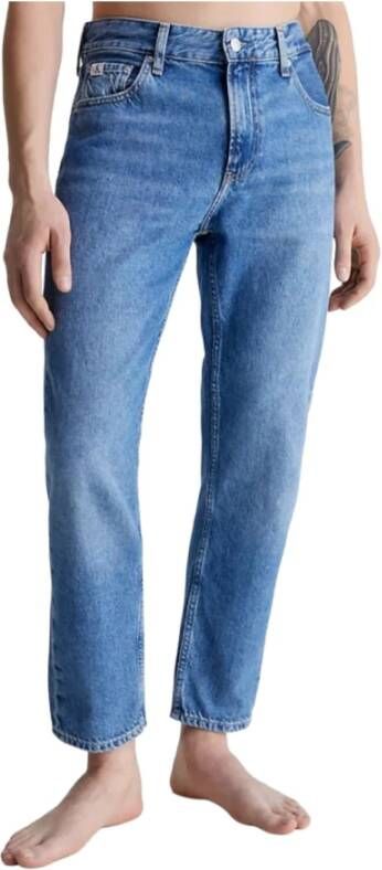 Calvin Klein Jeans Straight Jeans Blauw Heren