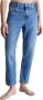 Calvin Klein Jeans Dad fit jeans met labeldetails model 'DAD' - Thumbnail 5