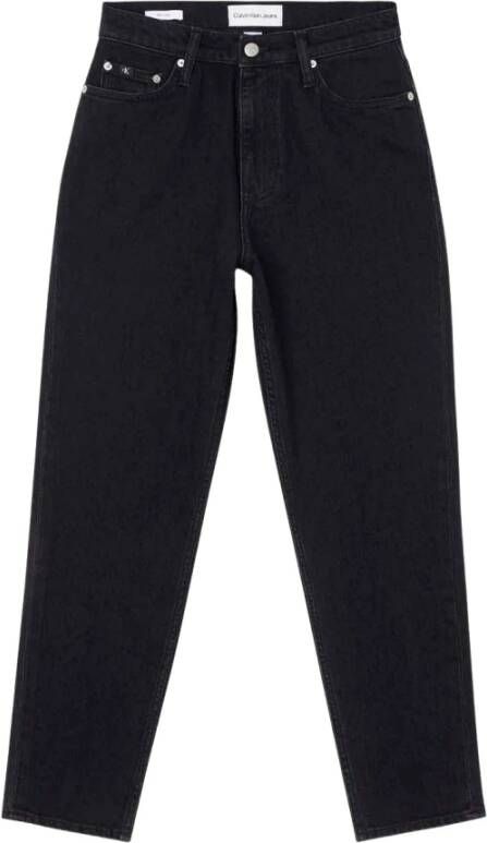 Calvin Klein Jeans Straight Jeans Zwart Dames