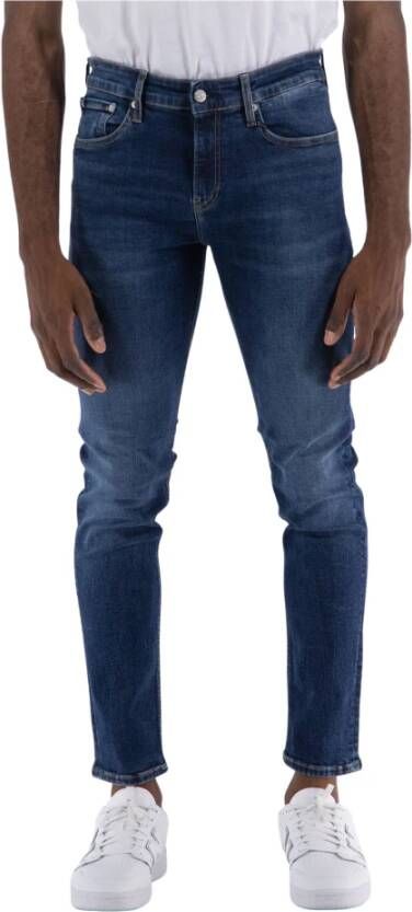 Calvin Klein Jeans Stretch Jeans Calvin Klein Modello Blauw Heren