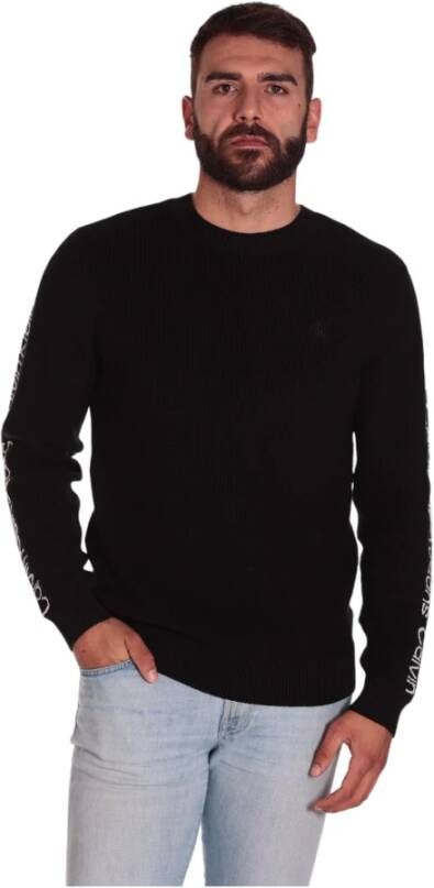 Calvin Klein Jeans Sweatshirt Zwart Heren