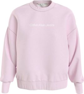 Calvin Klein Jeans Sweatshirts Roze Dames