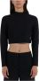 Calvin Klein Jeans Zwarte T-shirt met lange mouwen voor dames Black Dames - Thumbnail 4