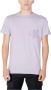 Calvin Klein Monogram T-shirt Paars J30J323492 PC1 Purple Heren - Thumbnail 4