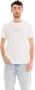 Calvin Klein Jeans Heren Witte Effen T-shirt White Heren - Thumbnail 1