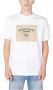 Calvin Klein Canvas Curve Graphic Half Mouw T-shirt White Heren - Thumbnail 4