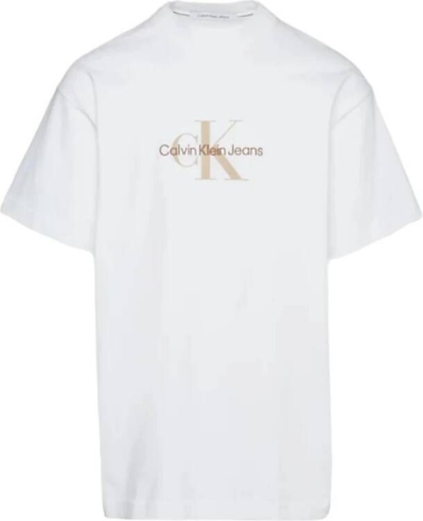 Calvin Klein Jeans T-shirt met labelprint model 'ARCHIVAL'