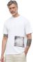 Calvin Klein Verhoog je casual garderobe met hoogwaardige T-shirts White Heren - Thumbnail 3