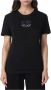 Calvin Klein Jeans Zwart Print T-shirt voor vrouwen Black Dames - Thumbnail 2