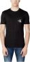 Calvin Klein Jeans Zwart Katoenen Heren T-Shirt Lente Zomer Collectie Black Heren - Thumbnail 2