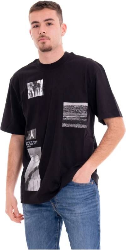 Calvin Klein Verhoog je casual garderobe met hoogwaardige T-shirts Black Heren