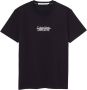 Calvin Klein Jeans Zwart Print T-shirt Mannen Korte Mouwen Black Heren - Thumbnail 4
