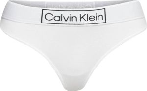 Calvin Klein Jeans Thongs Wit Dames